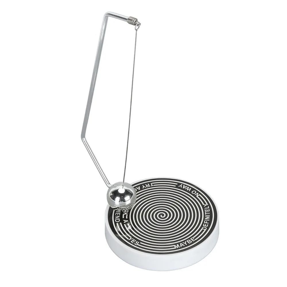 New Metal Decision Maker Ball Desk Reduce Stress Magnetic Magnetic Decision Maker Ball Swing Luck Office Desk Decoration