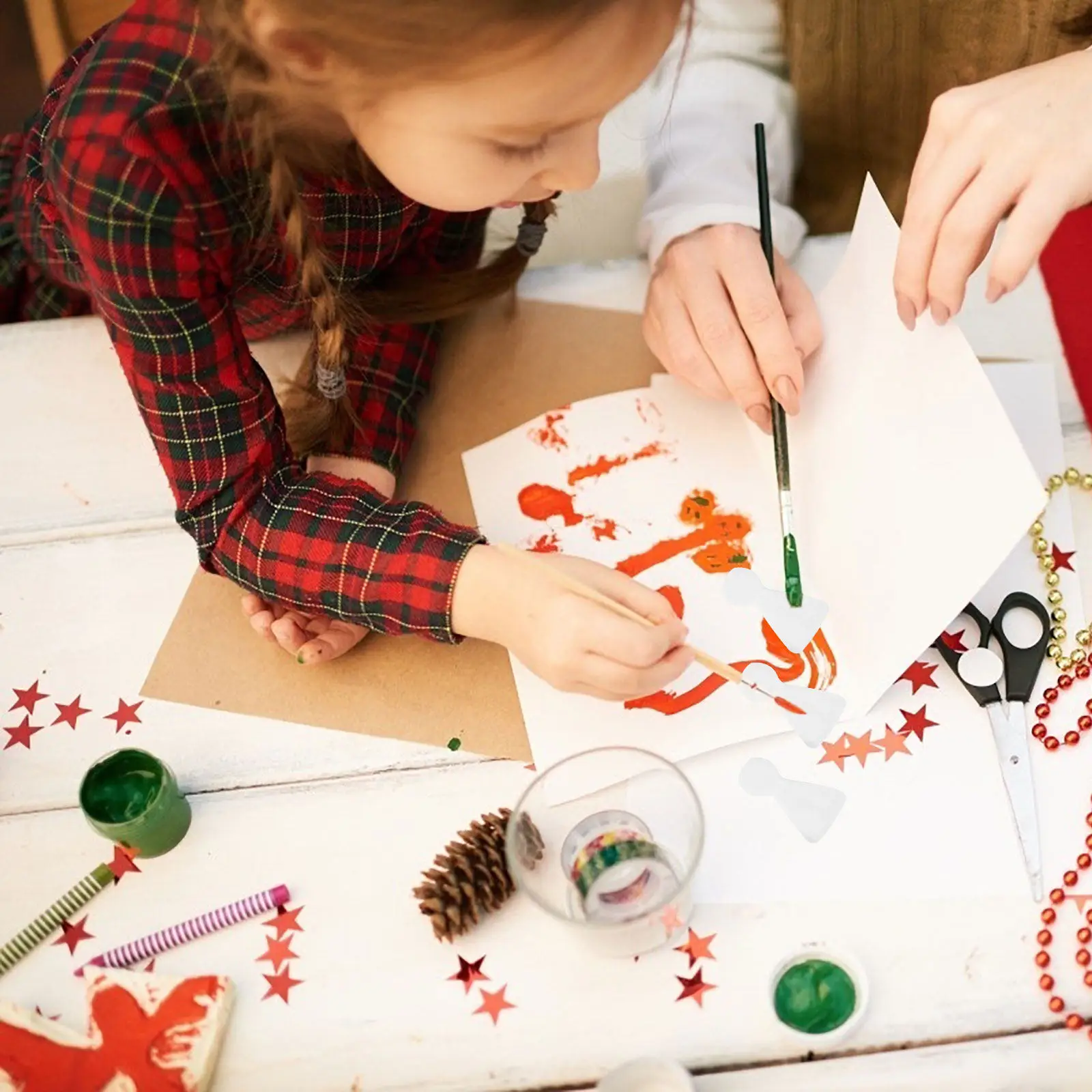 

21Pcs DIY Painted Foam Crafts Kids Handcraft Figures Creative Painting Exercise Art Projects Party Decoration Supplies