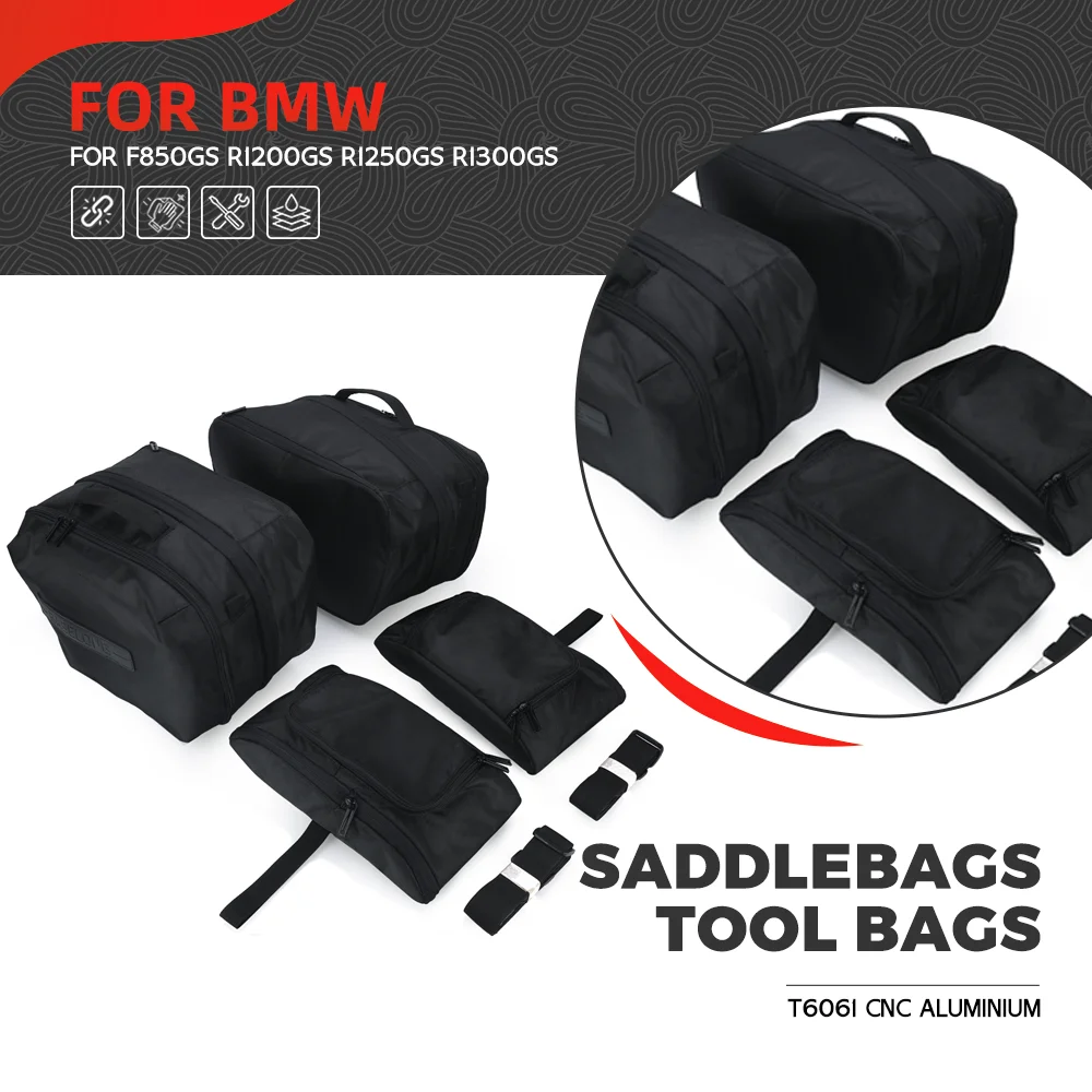 

2024 Inner Bags Saddle Top Case Bag Suitcases Luggages FOR BMW F850GS R1200GS R1250GS R1300GS TE Adventure Trophy 2018-2023 2022