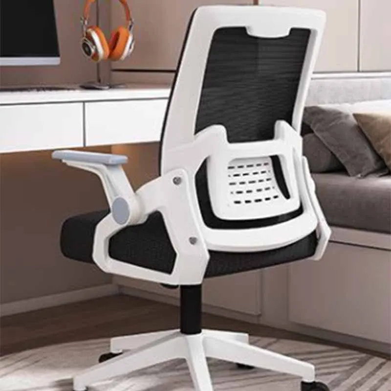 Soporte para el cuello y la espalda para Silla de oficina, cojín de cuerpo completo, Silla giratoria móvil ergonómica, sillón reclinable para jugadores, muebles plegables