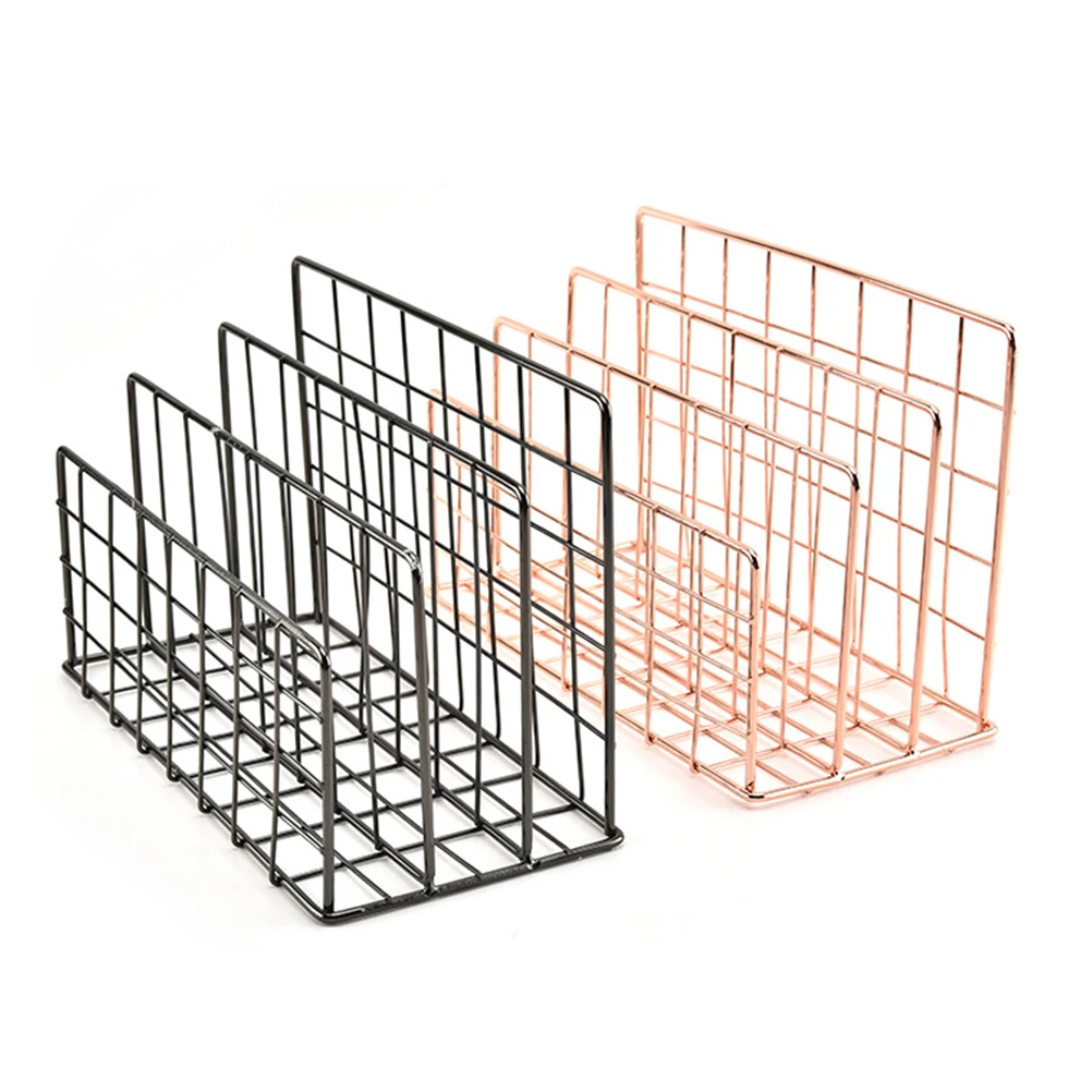 

1pc Plastic Makeup Organizer Double Layer Storage Box Book Stand Cosmetics Container Desk Accessories Kitchen Tools Organizer