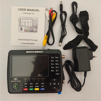 Original iBRAVEBOX V10 Finder Pro+ Satellite Finder Meter DVB-S/S2/S2X/T/T2/C/H.265+AHD(8MP) 4.3inch PK V8 Finder Pro 2 ST-5150
