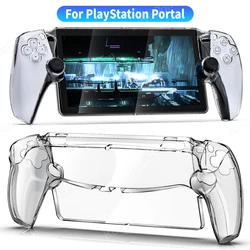 Protective Crystal Case for PlayStation Portal Accessories Clear PC Hard Case Protection Cover for PS Portal Remote Player Skin
