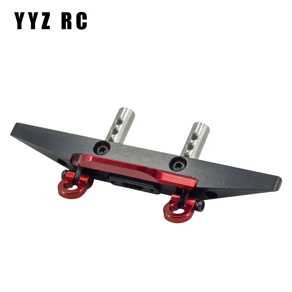 Front Bumper Aluminum Alloy Metal For Redcat Ascent 18 Rc Car Upgrade Parts Remote Control Crawler Accessories 1/18 Scale