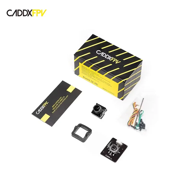 Caddx Ratel 2 V2 FPV Fotocamera Ratel2 Obiettivo 2.1mm 1200TVL 16:9/4:3 NTSC/PAL Commutabile 19*19mm Microobiettivo Per FPV Racing Drone