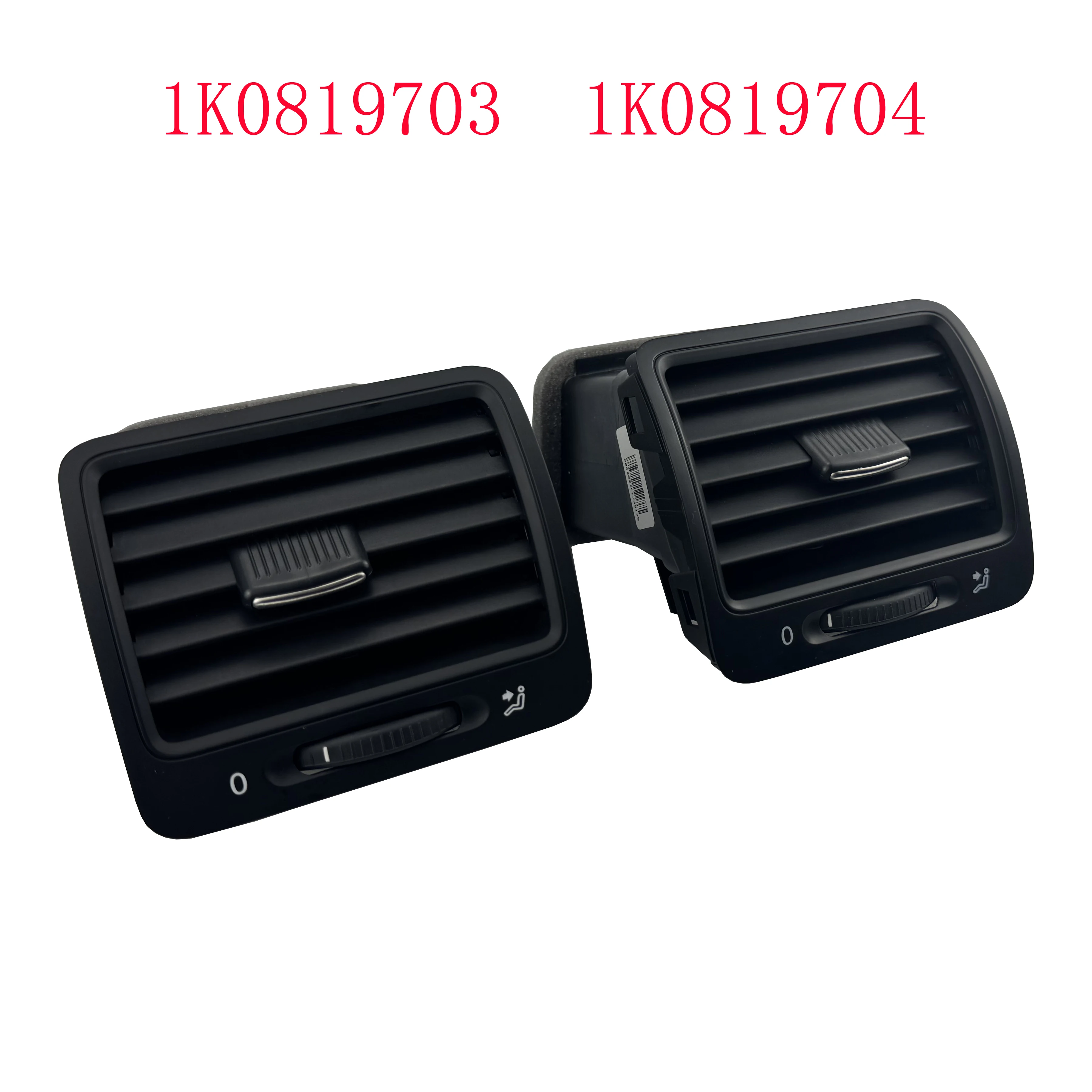 

1/2pcs For VW Jetta MK5 Golf 5 Rabbit Dash Board Air Outlet Vent Air conditioning Outlet Air conditioner 1K0819703 1K0819704