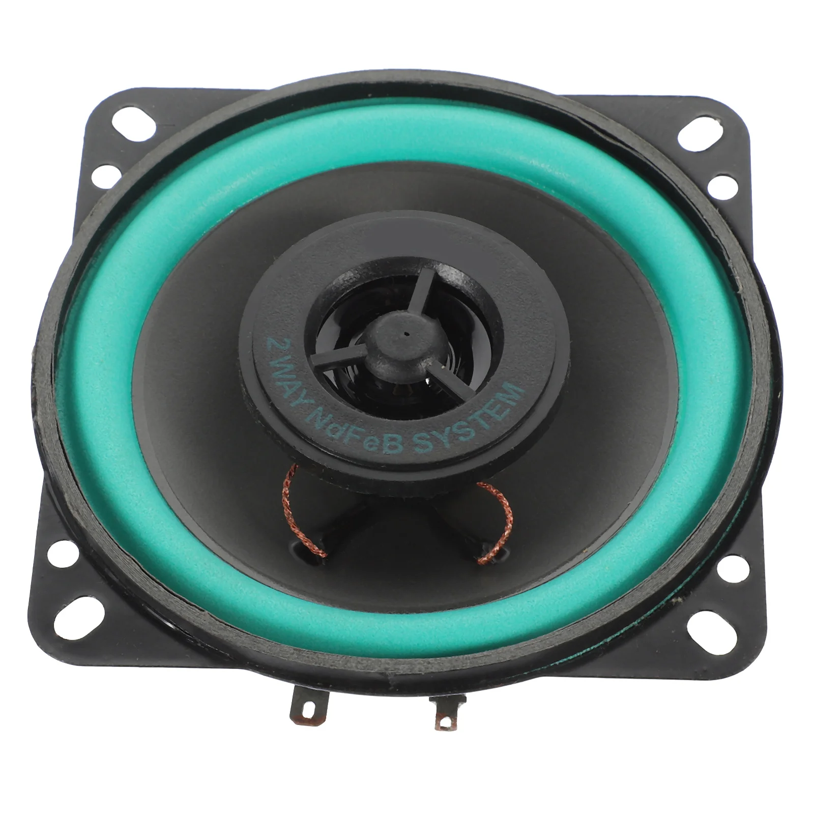 

Car Door Speaker 4 Inch Bass Raised Design Loud Clear Vocals Automotive Audio Loudspeaker for Front Door Car Interior