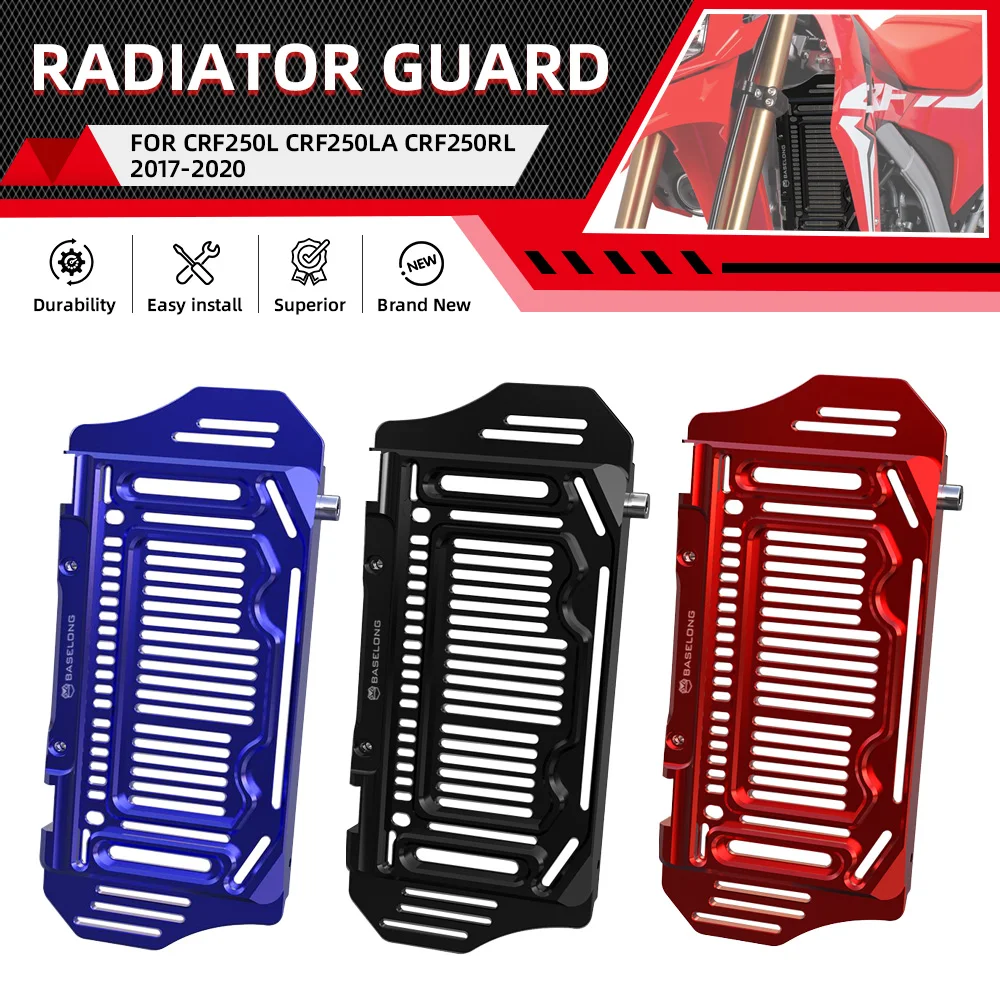 

For HONDA CRF250L CRF250 L CRF 250 L Rally ABS RL CRF 250L CRF 250RL 2013-2020 Motorcycle Radiator Grille Guard Protector Cover