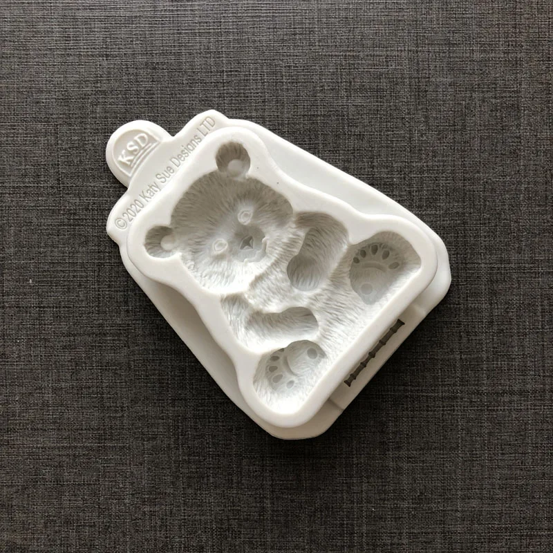 Panda Bamboo Silicone Mold Cake Border Fondant Decorating Tools Cupcake Topper Chocolate Gumpaste Candy Mould