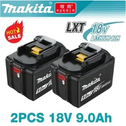 Original Makita 9Ah/6Ah//5Ah for Makita 18V Battery BL1830B BL1850B BL1850 BL1840 BL1860 BL1815 Replacement Lithium Battery