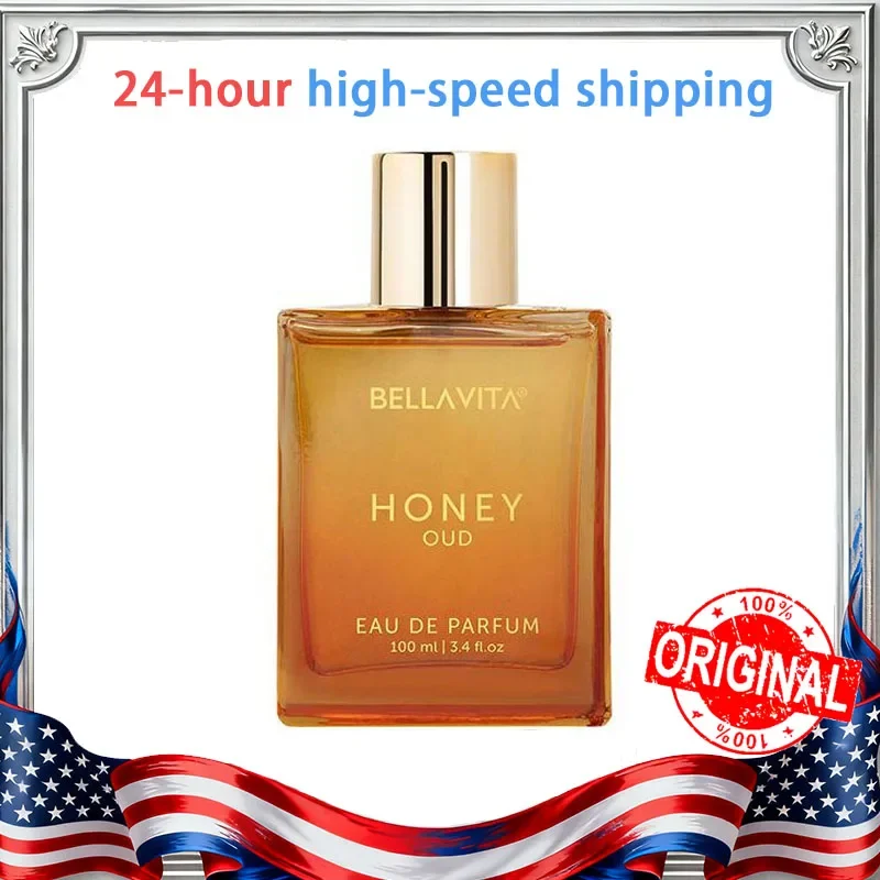 

Bella Vita Luxury White Oud Unisex 100 мл Туалетная вода с оранжевой, фриссией и табачной узором, подходит для Дня святого Валентина