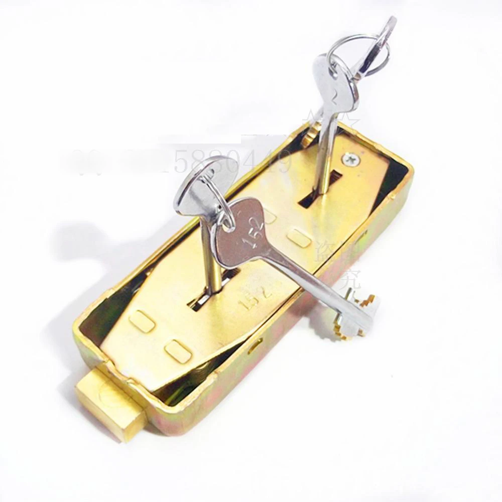 Suitable for Bank Vault Lock Safe Lock Office Furniture Lock Cash Box Double Flagpole Key