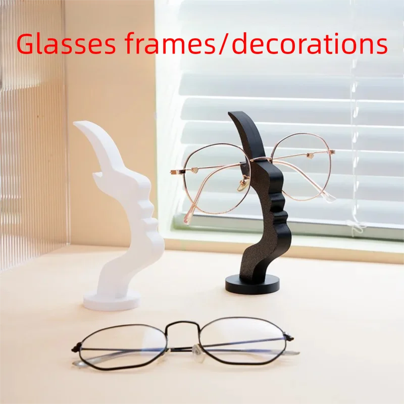 Creative Quirky Funny Eyeglass Stand Holder,Office Desk Decoration, Eyewear Shop Display Rack, Novelty Gift for Glasses Lovers