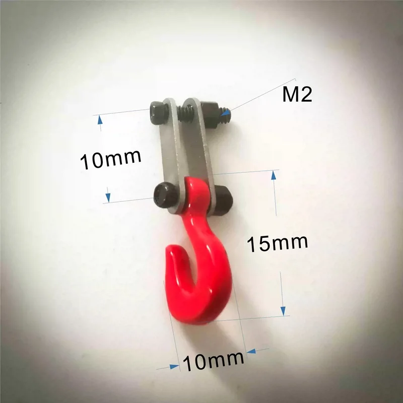 RC 1/14 JX Modell Drehbarer Haken für Tamiya Hydraulikbagger, Lader, Muldenkipper für BENZ MAN VOLVO Anhänger Kipper DIY-Teile – Detail 4