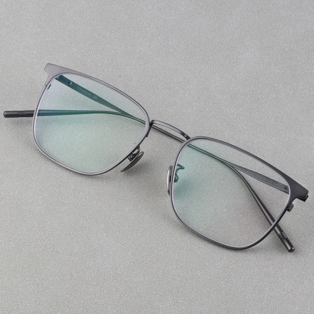 RX Büro Brillen Brillen Männer Titan Optische Rahmen Myopie Hyperopie Linsen Progressive Lesen Anti-Reflexion