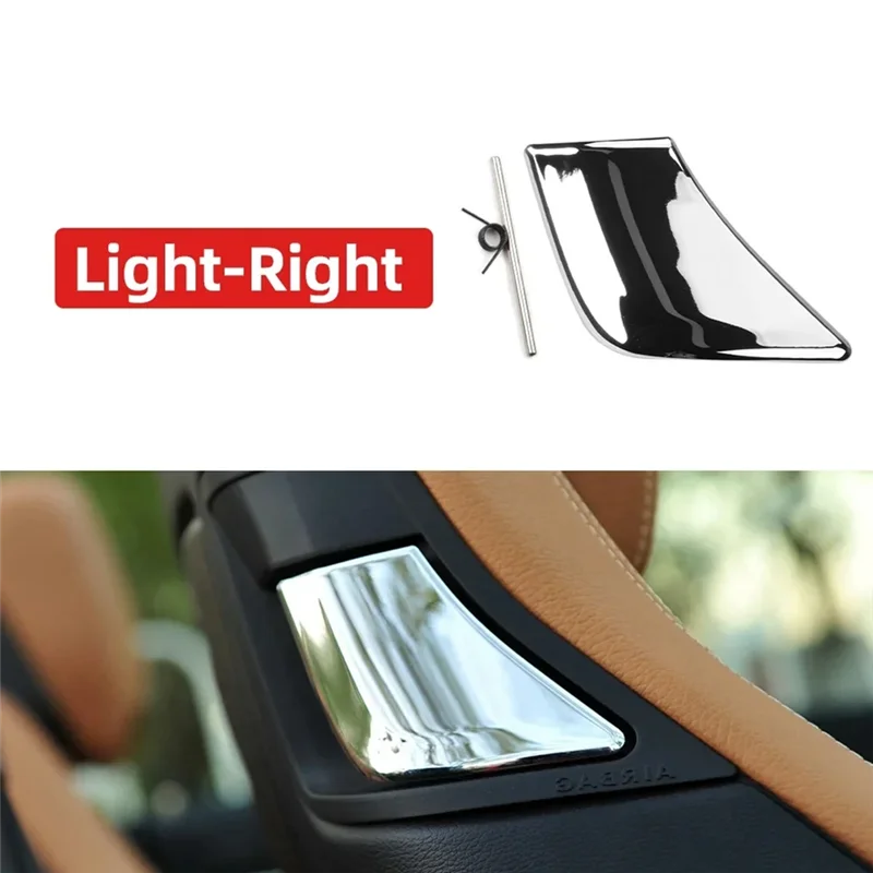 1 Paar Voorstoel Passen Lock Rugleuning Handvat Schakelaar Chrome Voor W204 W207 C204 A2079108506 A2079108606