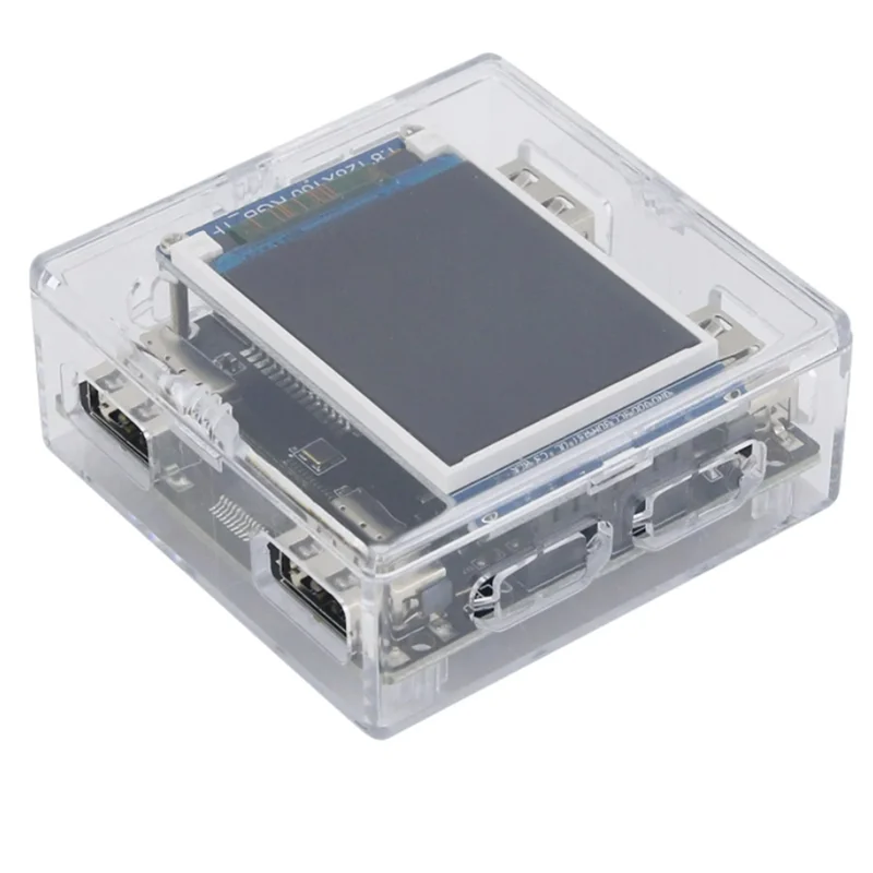 AED6-Kmbox B+Pro Key Mouse Controller AI Auxiliary Support Dual USB Press Key Mouse Handle For DMA And Dual Computer,With LCD