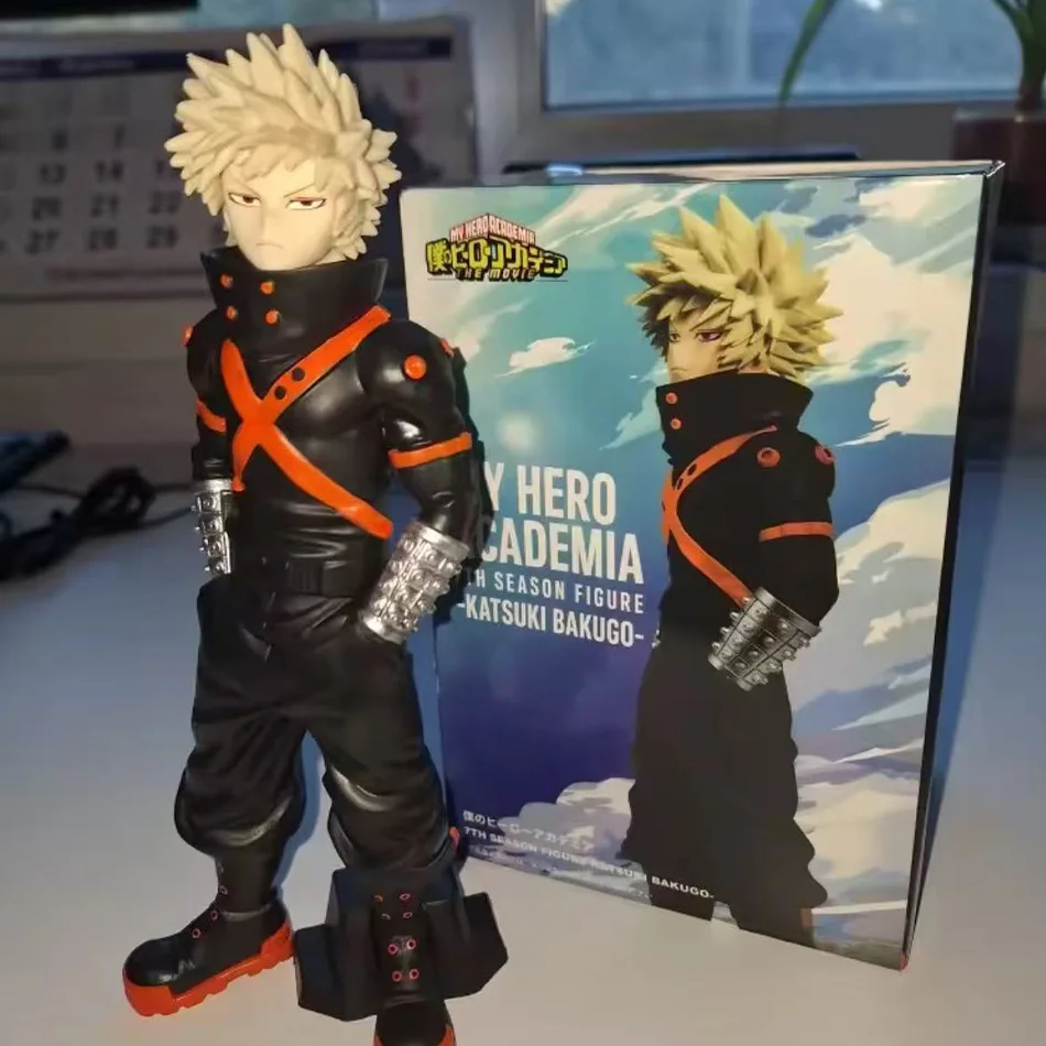 21cm My Hero Academia Katsuki Bakugo Actionfigur - PVC Sammlerstück Anime-Modell für Schreibtischdekoration Ideales Kindergeschenk
