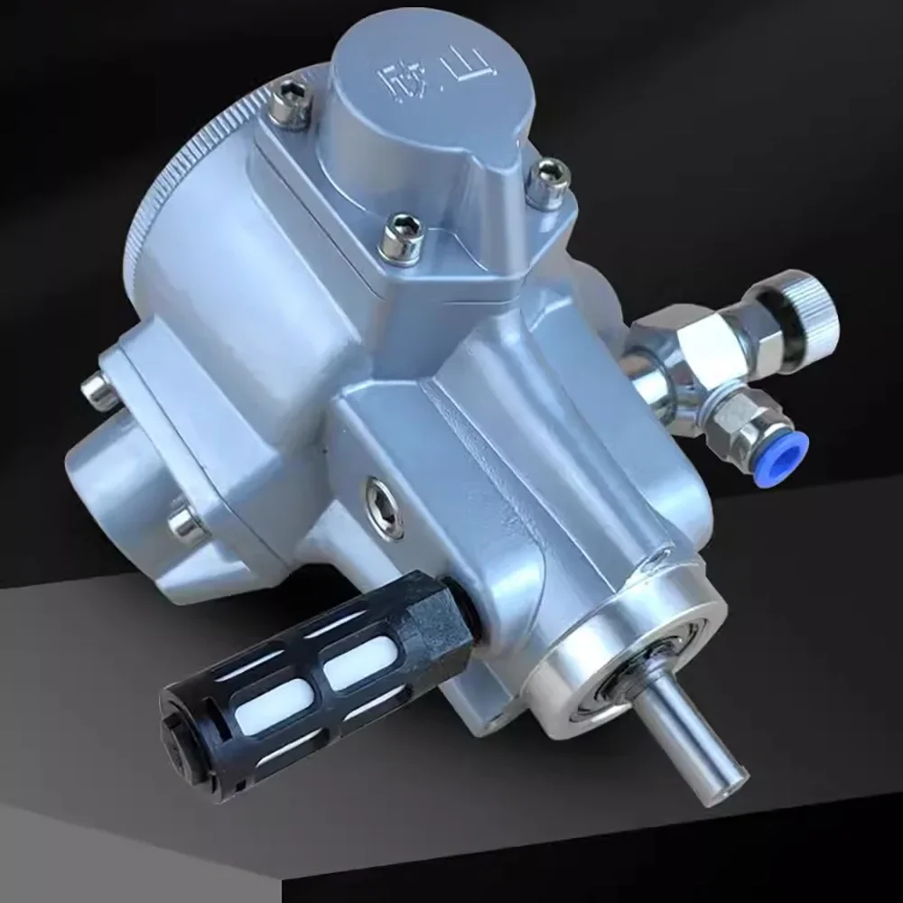 

HS015 piston type pneumatic motor, pneumatic motor, capable of forward and reverse speed regulation, equipped with reducer/mixer