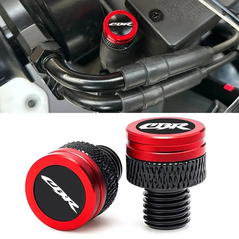 

For Honda CBR600RR CBR1000RR CBR650R CBR500R CBR 600RR 1000RR 650R 500RR 600 Motorcycle CNC Rearview Side Mirror Hole Cap Plug