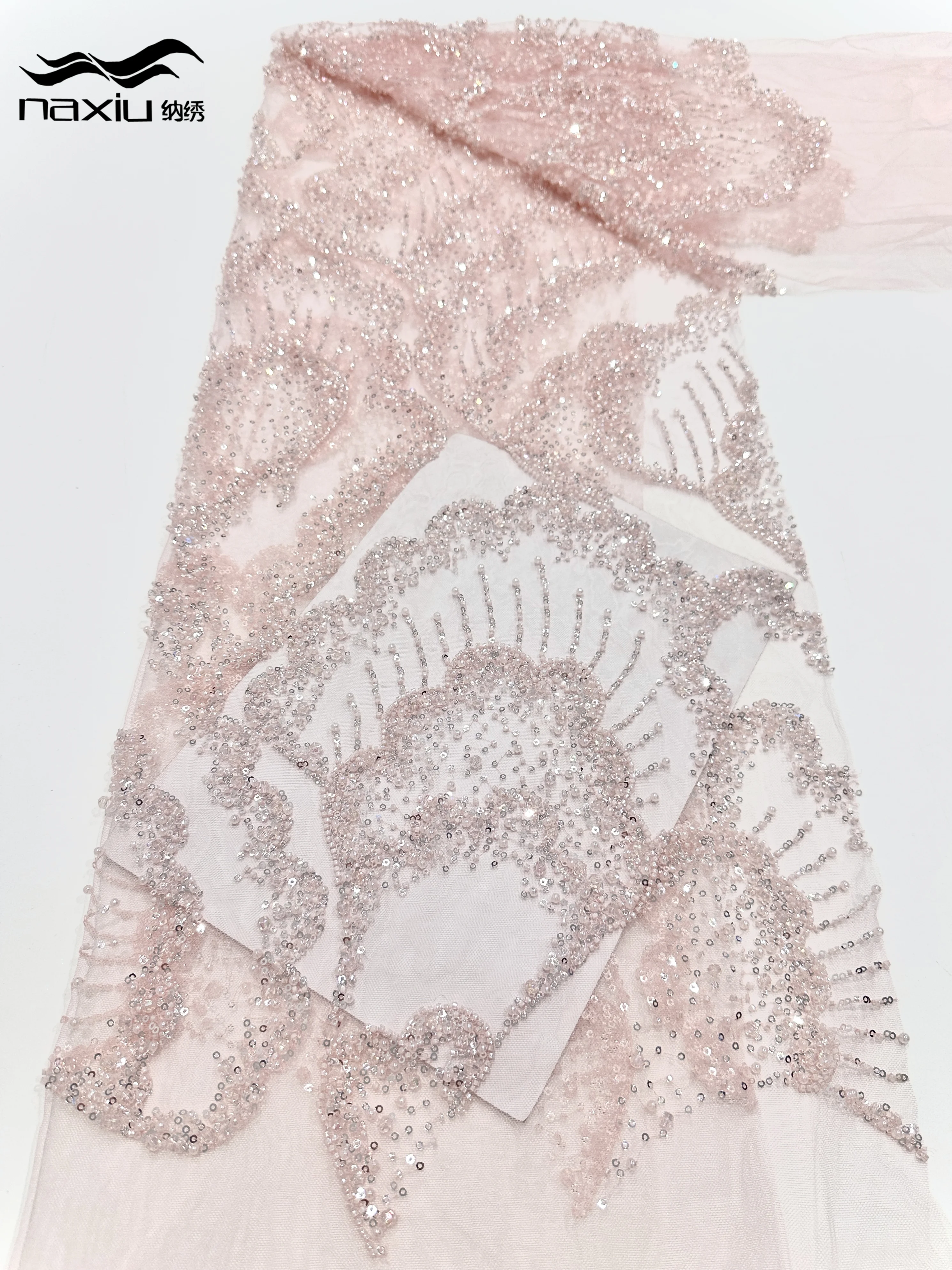 ماديسون الأفريقي الخرز الثقيل أقمشة الدانتيل 2025 جودة عالية النيجيري الترتر الفرنسية تول مواد النسيج لحفل الزفاف