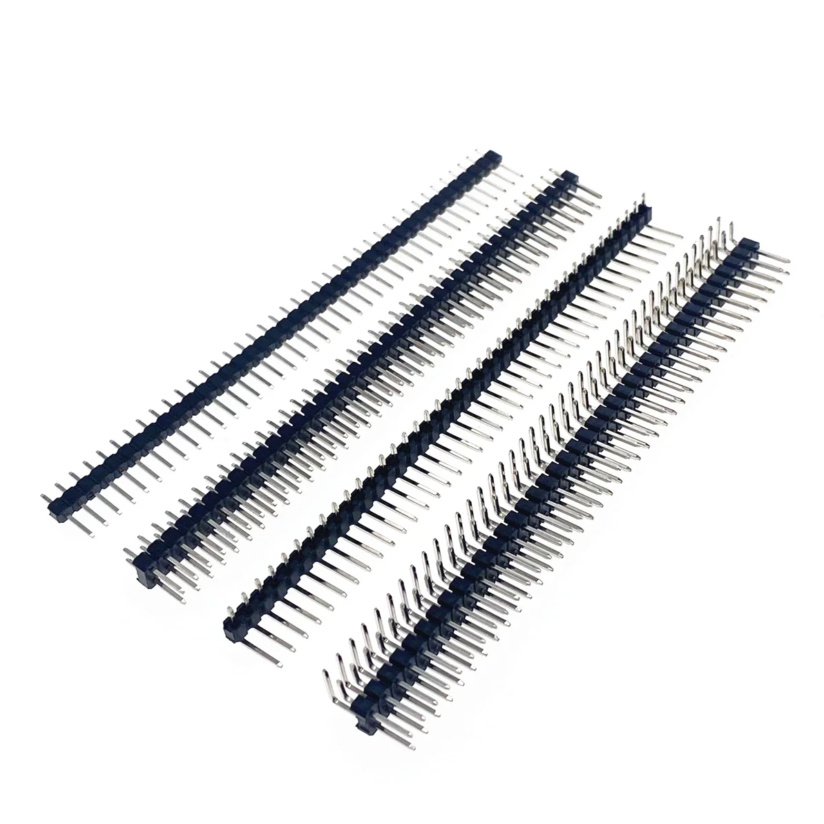 10Pcs Jst Connector Strip 40Pin 1X40 Enkele Rij Mannelijke En Vrouwelijke 2.54 Breekbare Pin Header Connector Strip voor Arduino