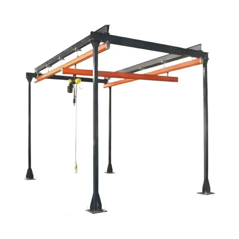 KBK flexible rail crane, light and small suspension slide rail driving industrial workshop combined kbk crane