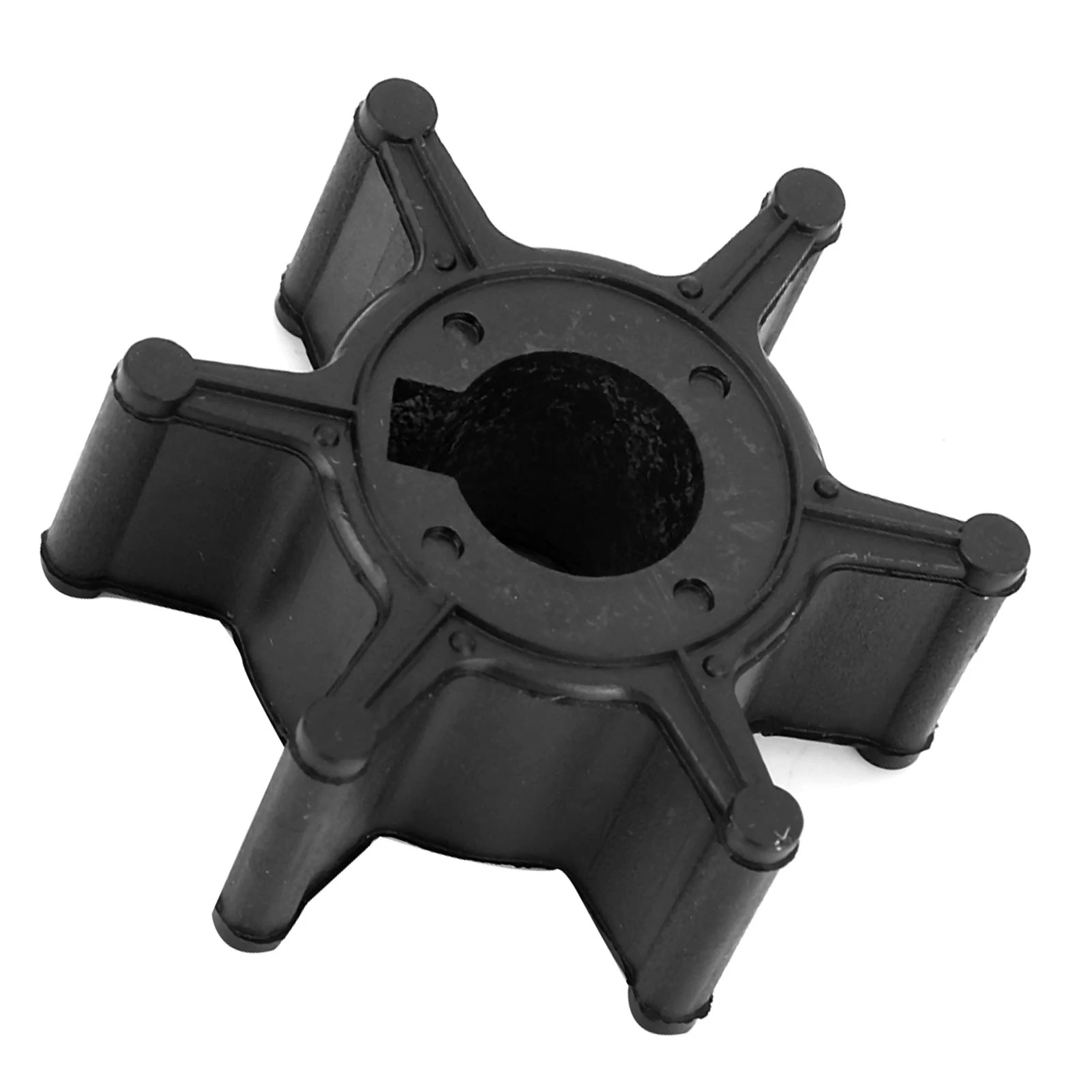 6L5-44352-00 Water Pump Impeller Fit for Yamaha 3A & Malta 2 Stroke Outboard Models