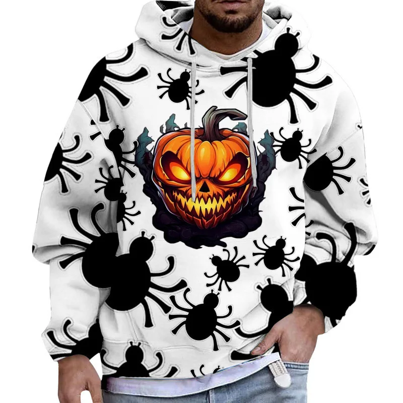 

Dazzling Cool 3D Skull Printed Graphics Hoodies For Man Spring Autumn Fashion Unisex Sweatshirt Streetwear Oversized Clothes Top