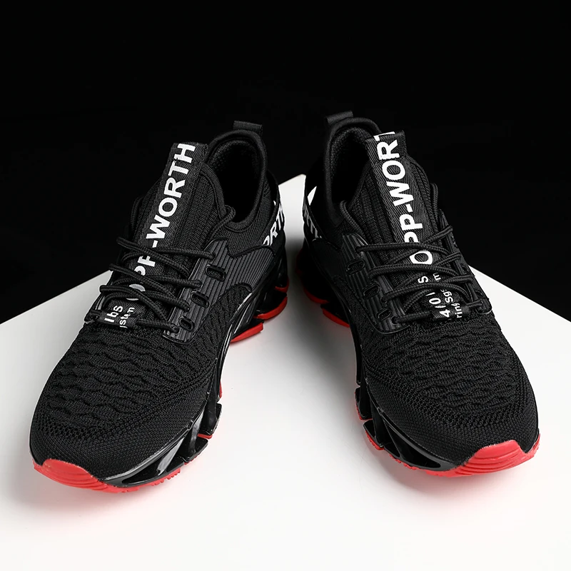 New Outdoor Men Free Running for Men Jogging Walking Sports Shoes High-quality Lace-up Athietic Breathable Blade Sneakers