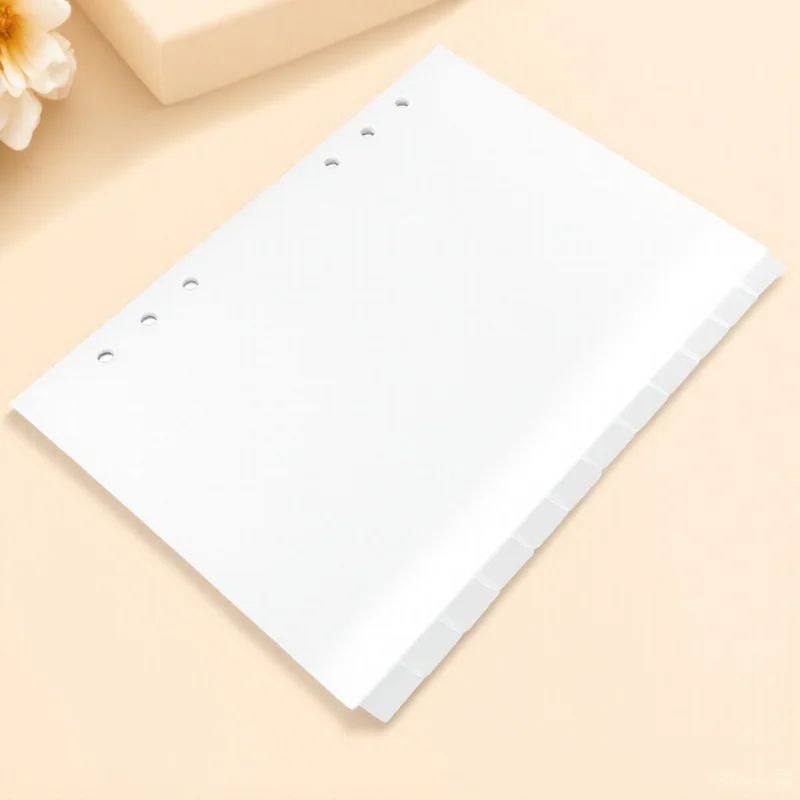 12 قطعة تسمية فارز شفافة مقسم مؤشر البلاستيك لأجهزة الكمبيوتر المحمولة ملفات الكتب المخططين مرجع سريع تصفح توفير الوقت #6