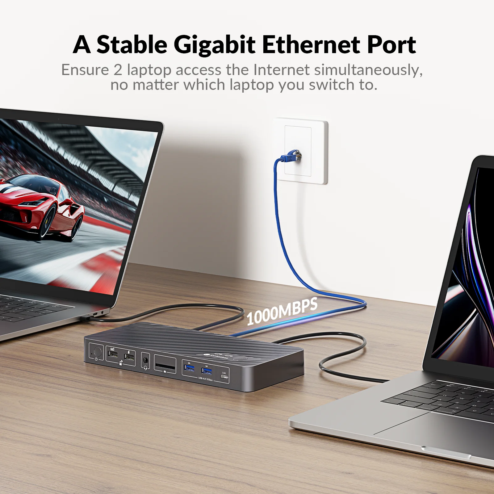 Estação de acoplamento de aces - Kvm Switch Dual Monitor avaliação e preço