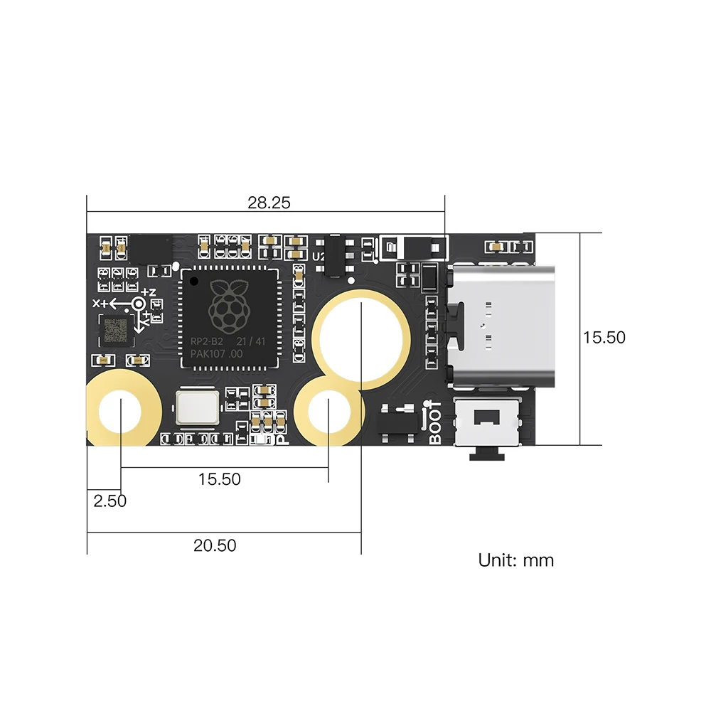 BIGTREETECH ADXL345 S2DW Accelerometro Scheda USB Parti Della Stampante 3D Per Voron StealthBurner Raspberry Pi M8P Scheda Madre Klipper