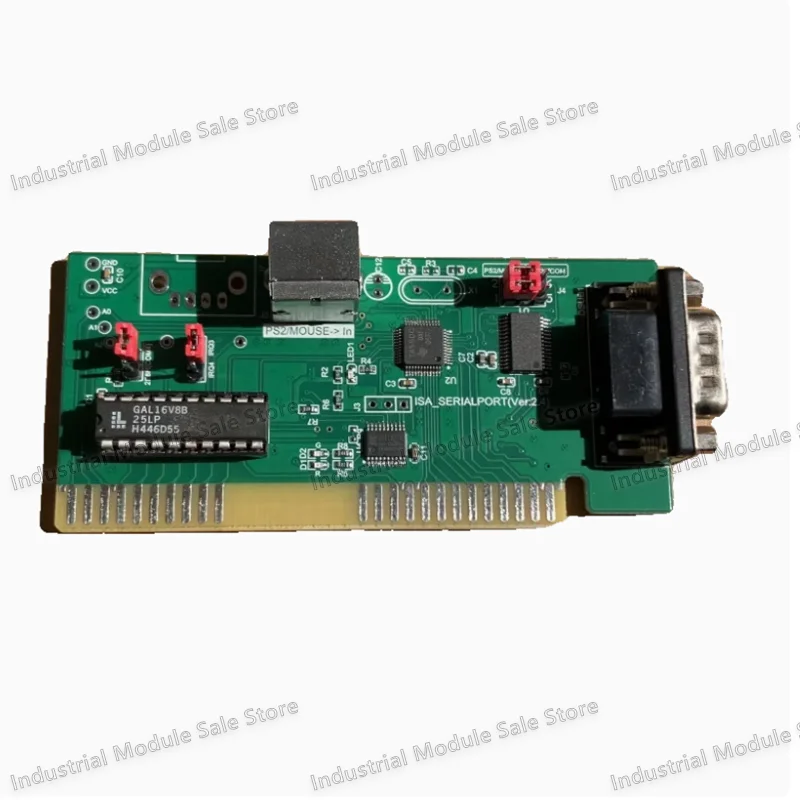 ISA Bus Expansion Card Serial Port Expansion Card PS2 Mouse Interface Optical Mouse DOS Interface 8-bit Bus