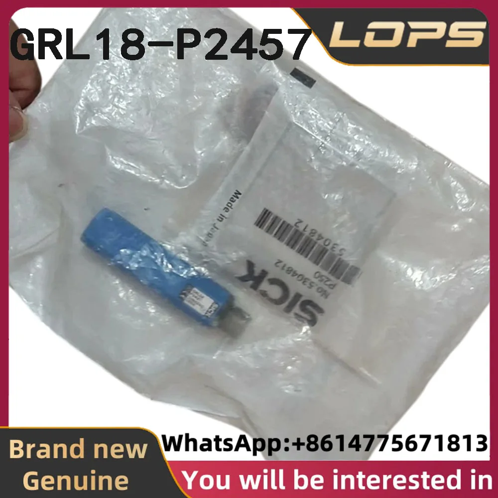 GRL18-P2457 Brand new original SICK photoelectric sensor, Order number 1076981, welcome to consult