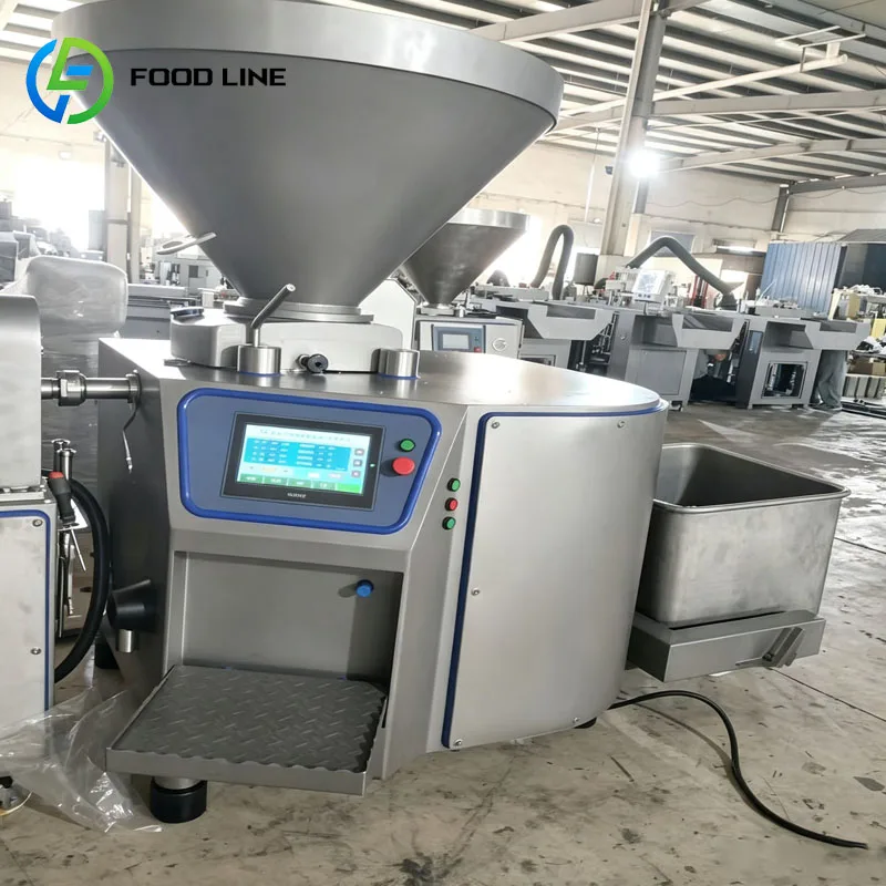 Vacuum Sausage Stuffer Meat Filler Machine for Sausage Casing Filling and Food Processing Customized