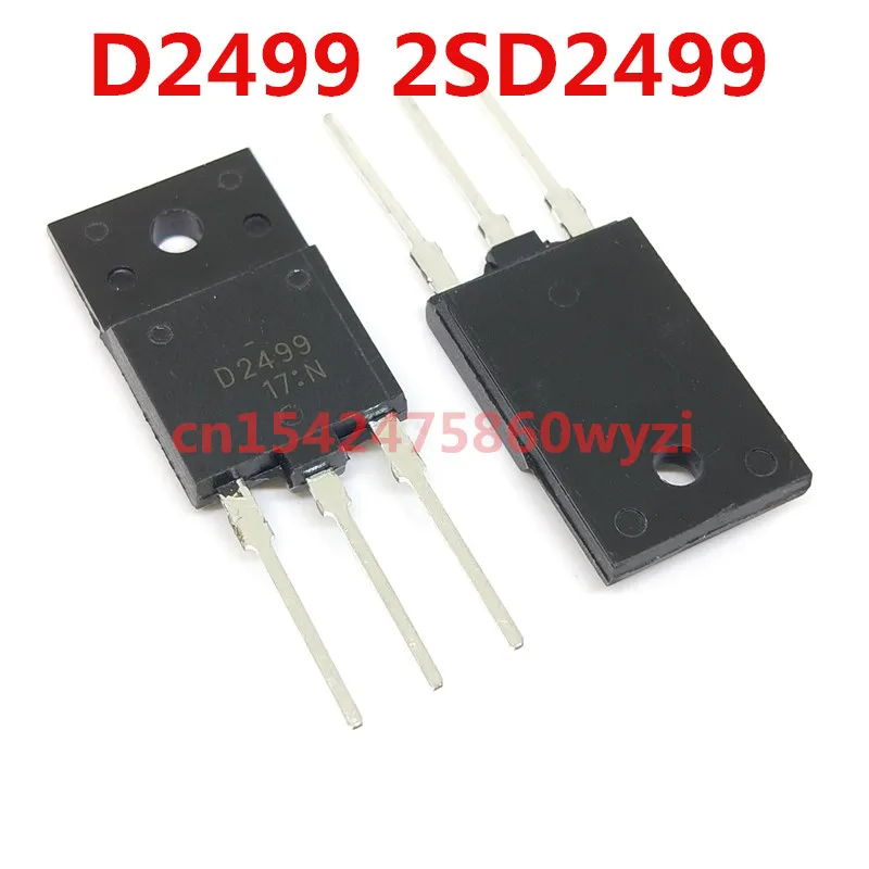 Original 5pcs/ D2499 2SD2499   TO-3PF 1500V 6A