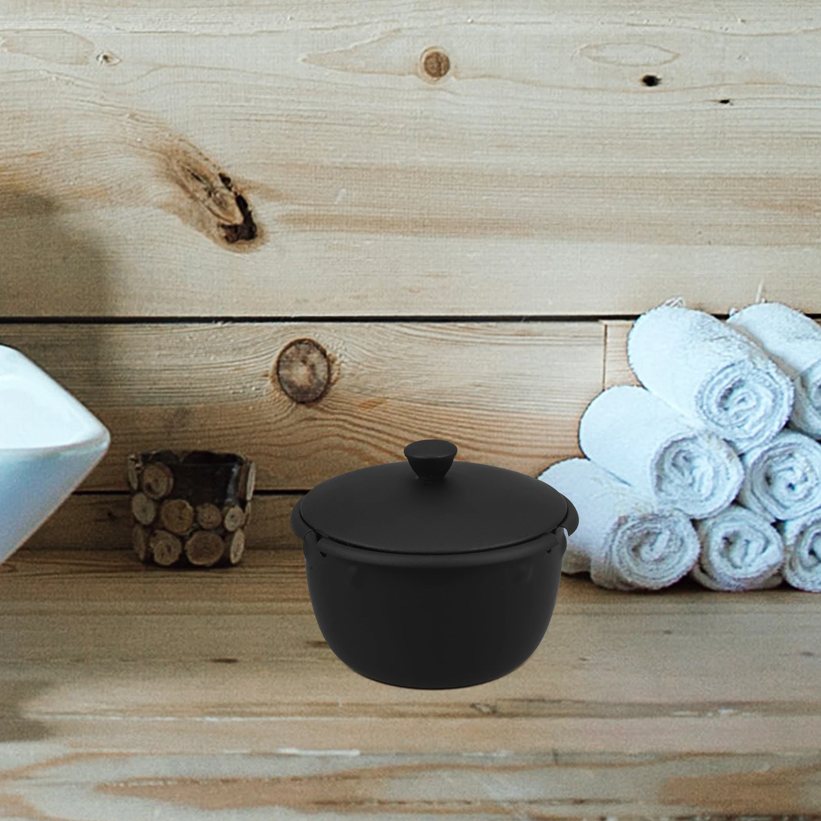 

St Home Car Ashtray Use Black Color Lid Design Non Outdoor Ashtray Slip Base Smoke Accessories Indoor Outdoor