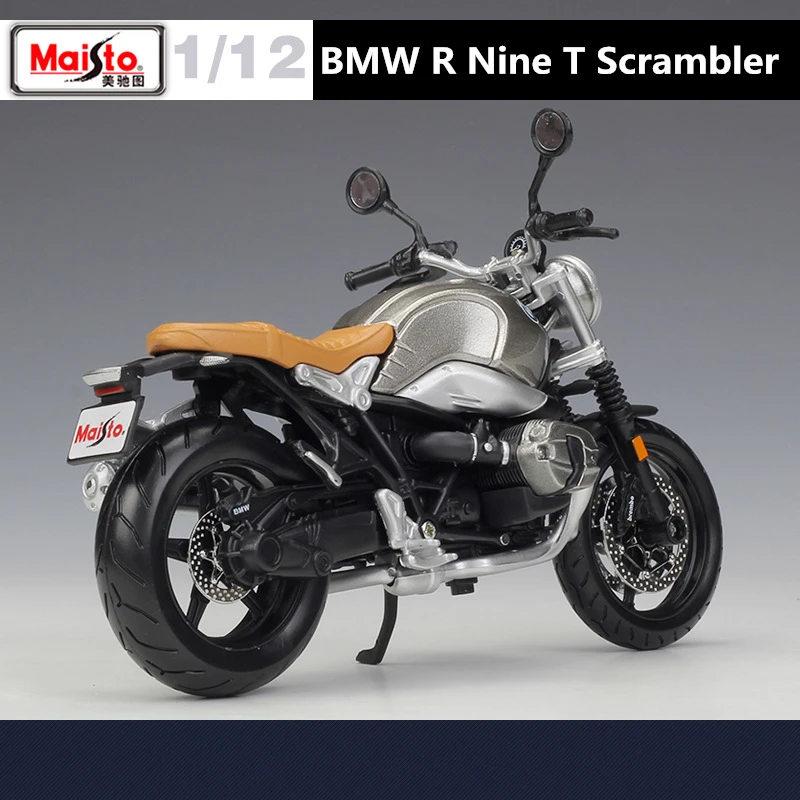 Maisto 1:12 BMW R Nine T Scrambler Alloy Racing Motorcycle Model Simulation Diecast Metal Motorcycle Model Children Toys Gifts