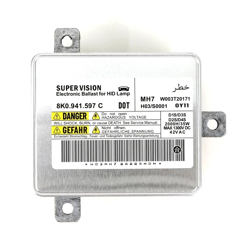 8K0941597E 8K0941597 8K0941597C Xenon Headlight HID D3S D3R D4S D4R Ballast For Audi A1 A3 A4 A5 A6 A7 A8 Q3 Q5 Q7 For V/W CC