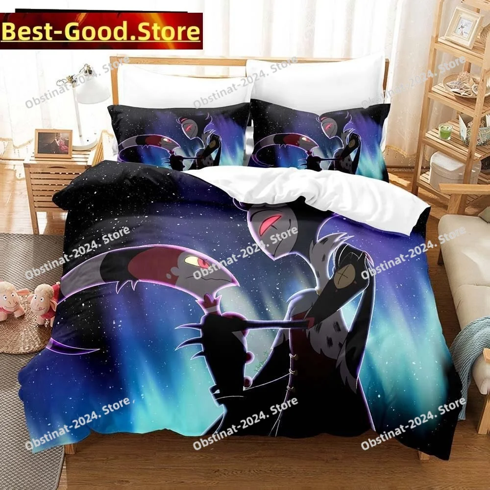 

New Blitzo Boss Bedding set Printed Duvet Cover Pillowcase Single Double Queen Super King Size Sets