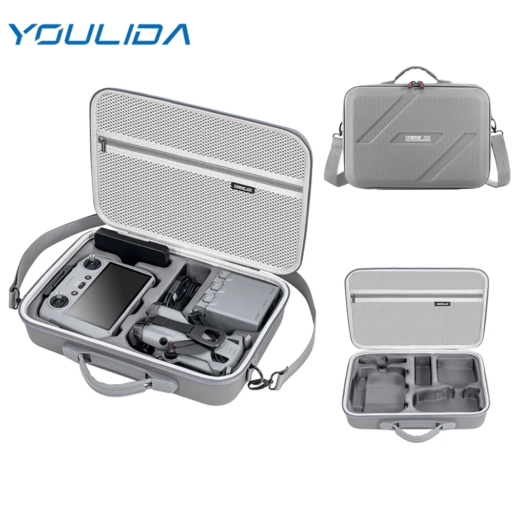 Чехол для переноски дрона Mini 5 Pro, дорожная сумка для хранения, портативная сумка из искусственной кожи, сумка на плечо для DJI Mini 5 Pro, комплект аксессуаров для дронов