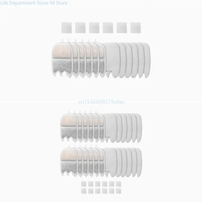 

Pet Fountain Filters Filtration System Activate Carbon Filter Foam Water Purification Filters Water Fountain Accessory