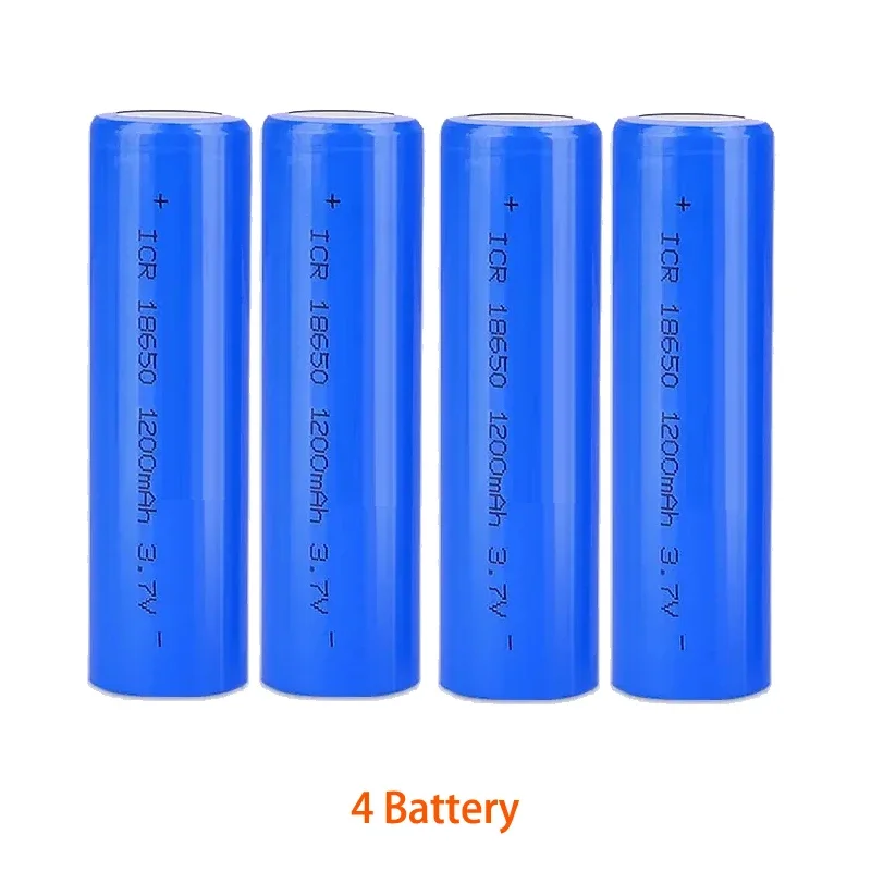 YTBNA 18650 Li-Ion Battery 3.7V 1200mAh 8
