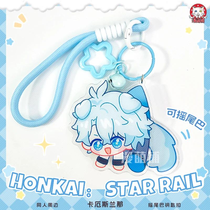 

Honkai:Star Rail Khaslana Phainon ремешок для мобильного телефона ремешок милый игровой акриловый брелок для косплея сумка украшение кулон подарок