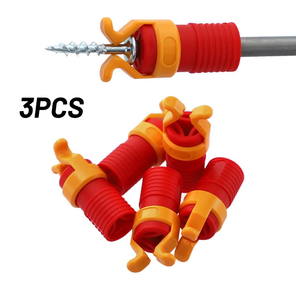 

3PCS Screw Holder ABS Plastic Fixing Clamper Set For Drill Bit Workshop Equipment Woodworking Drill Power Tools