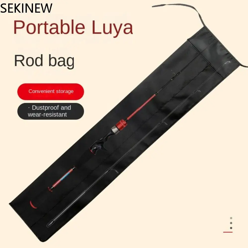 1pc Fishing Rod Bag Fishing Tackle Storage Bags Fishing Rod Protective Portable Bag Portable Outdoor Fish Rods Accessories