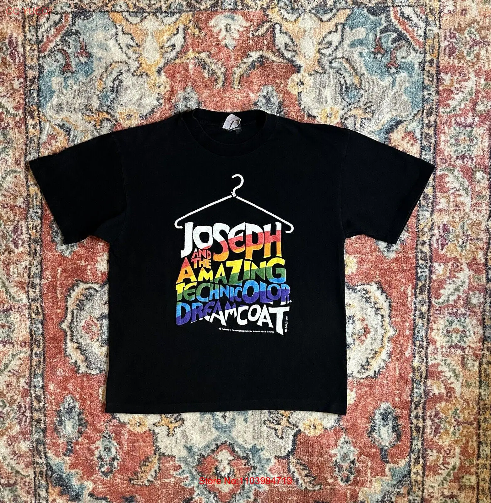 Vintage 90s Joseph And The Amazing Technicolor Dreamcoat Promo USA Made T-Shirt