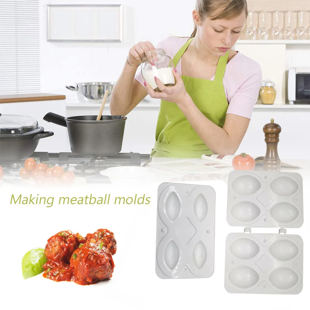 4 Grid Meat Pie Tools Manual Stuffed Minced Meat Processor Making Meatloaf Mold