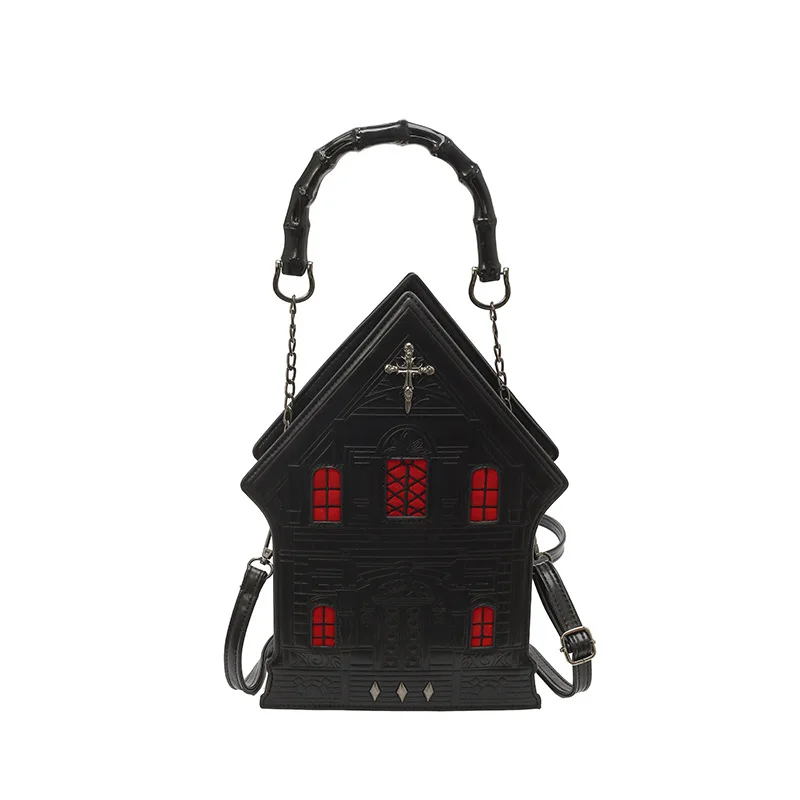 

Personalized creative small bag, women's fashion rivet shoulder bag, crossbody house styling bag